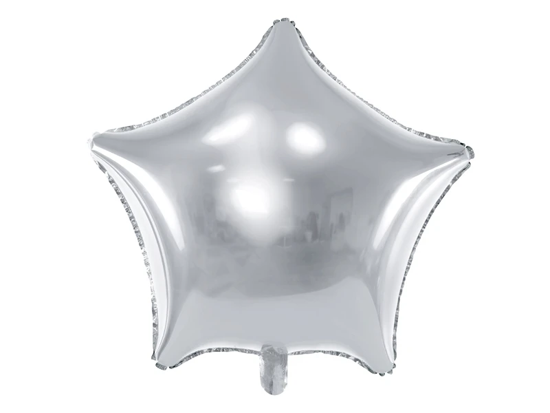 Foil Balloon Star silver