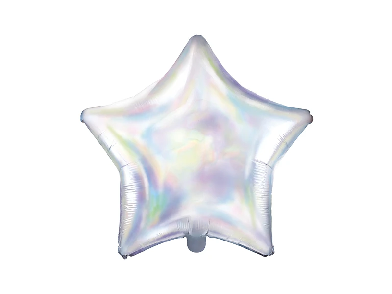 Foil Balloon Star iridescent