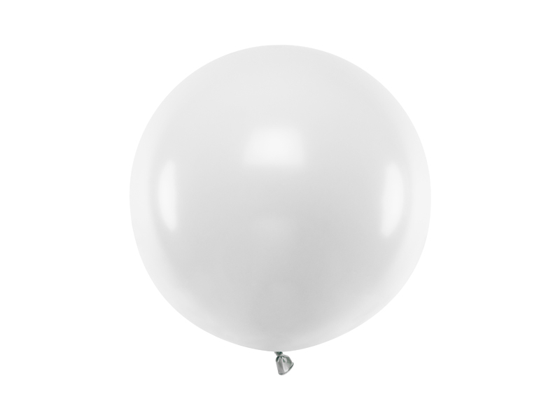 Helium Balloon Pure White