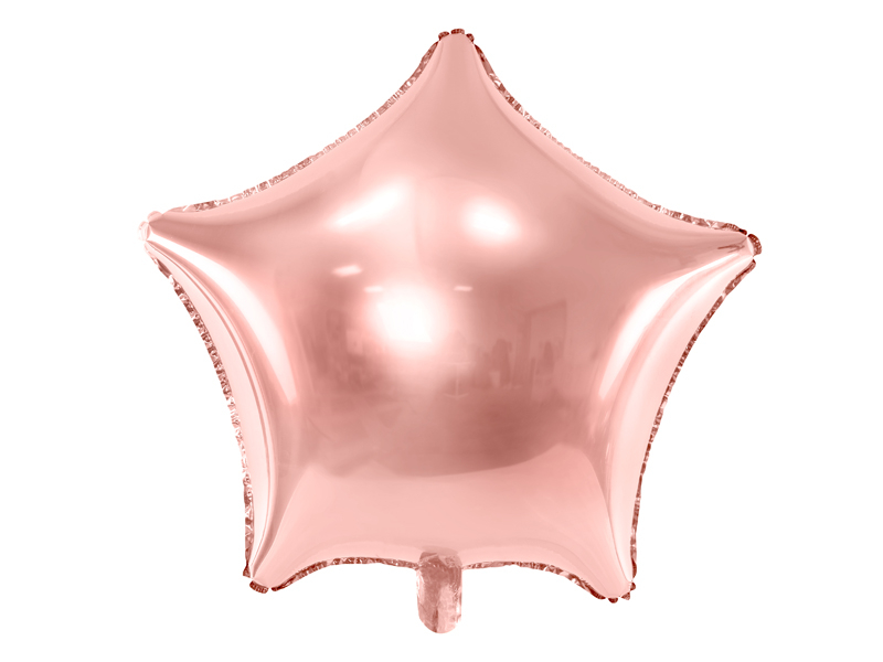 Foil Balloon Star rose gold