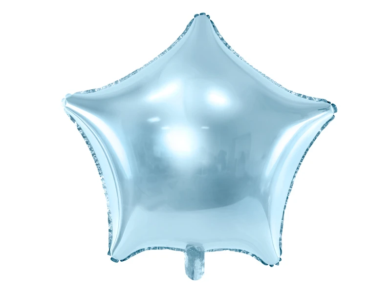 Foil Balloon Star sky-blue