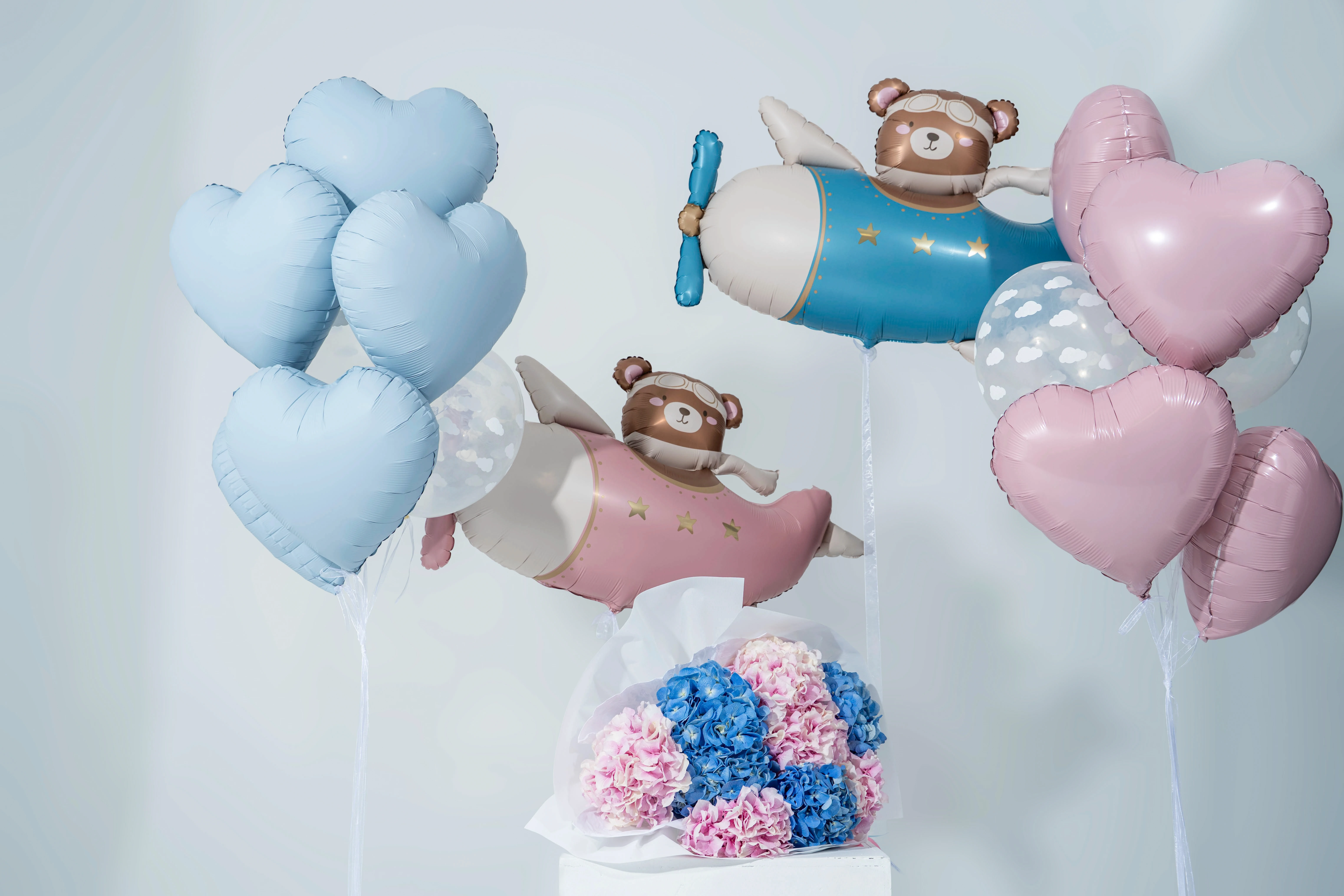 Gender Party Balloons Set