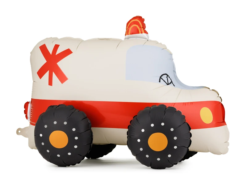 Standing foil balloon Ambulance