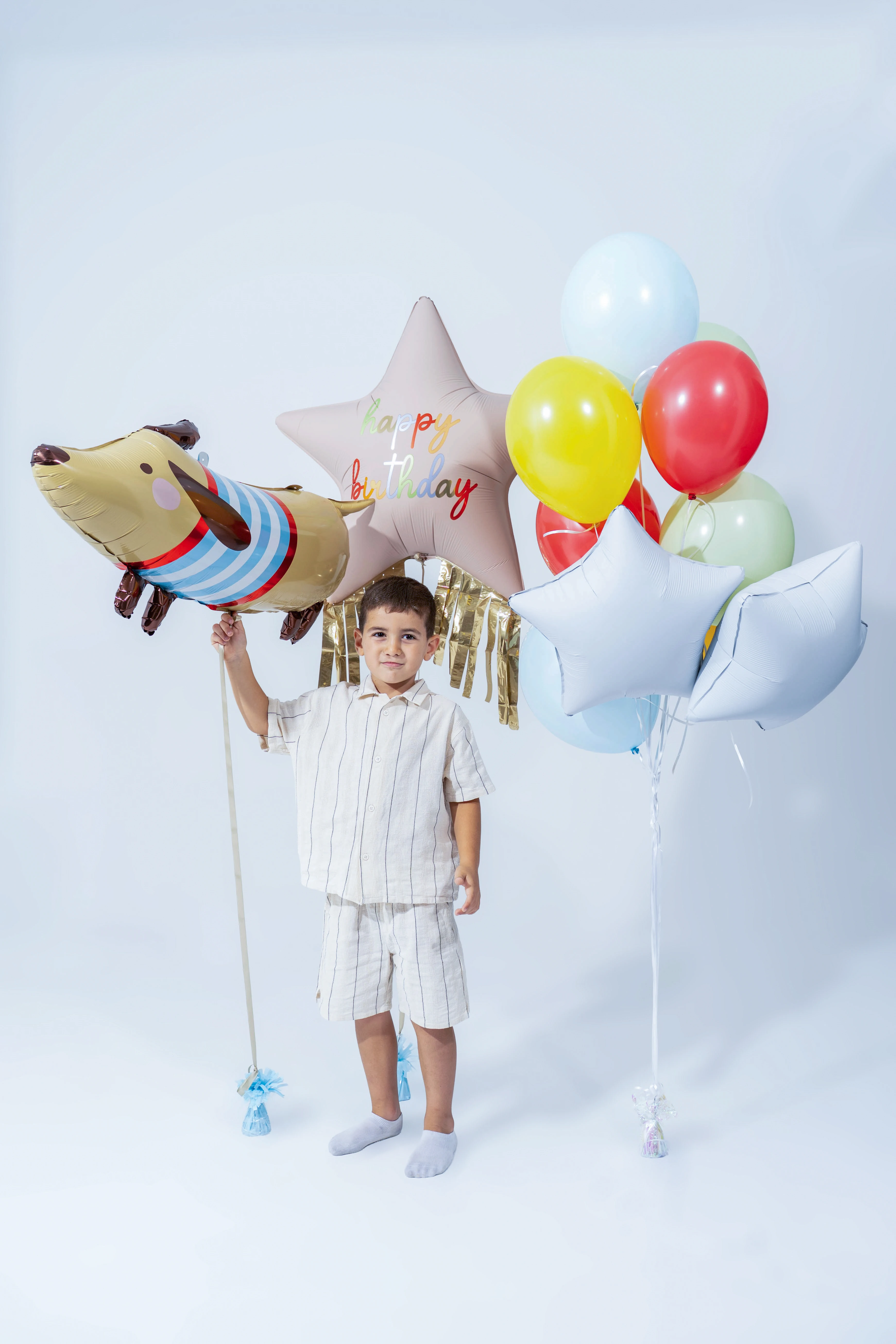 Happy Birthday Balloons set