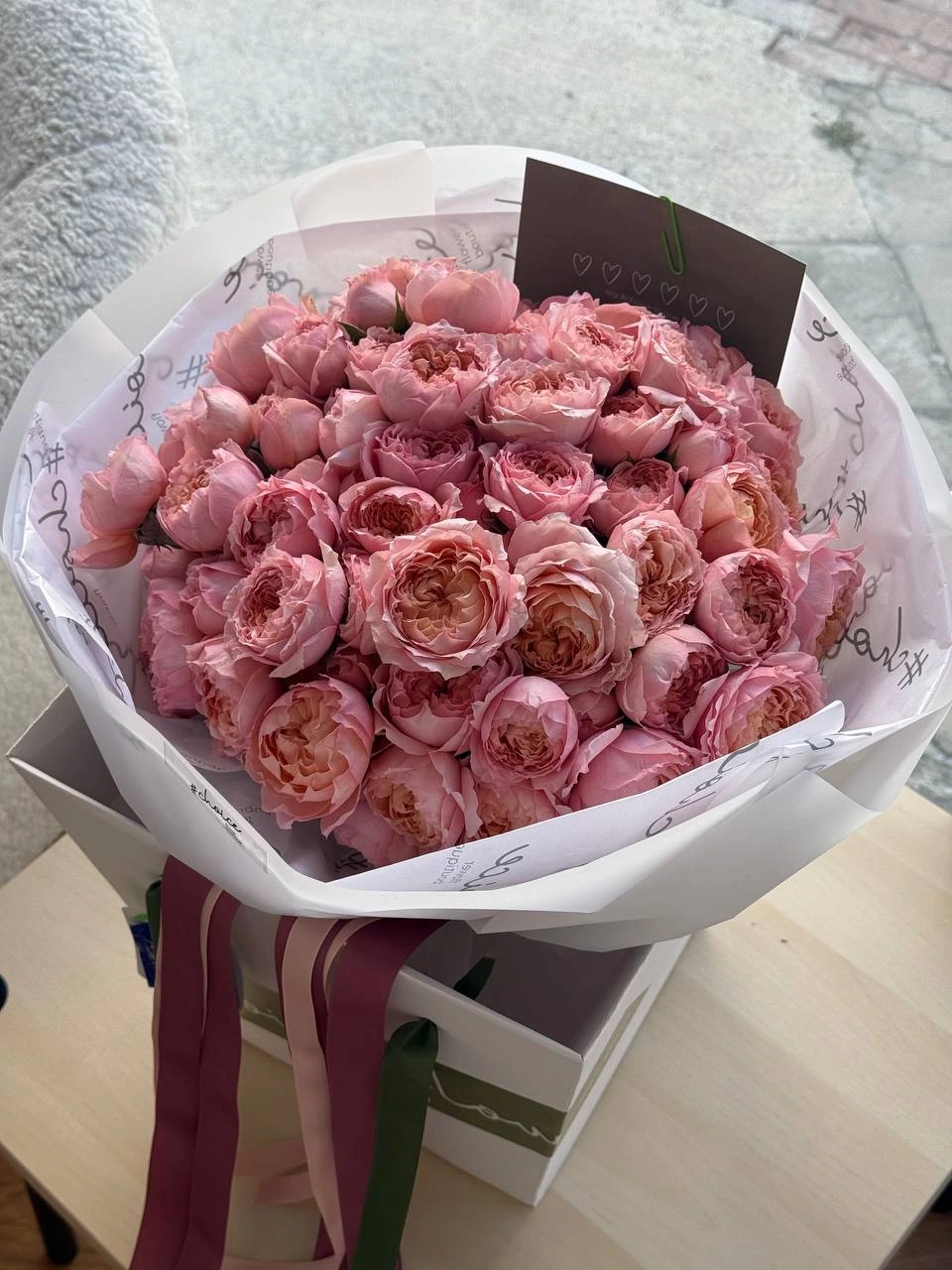 Juliet Pink roses - size S Juliet Pink roses - size S