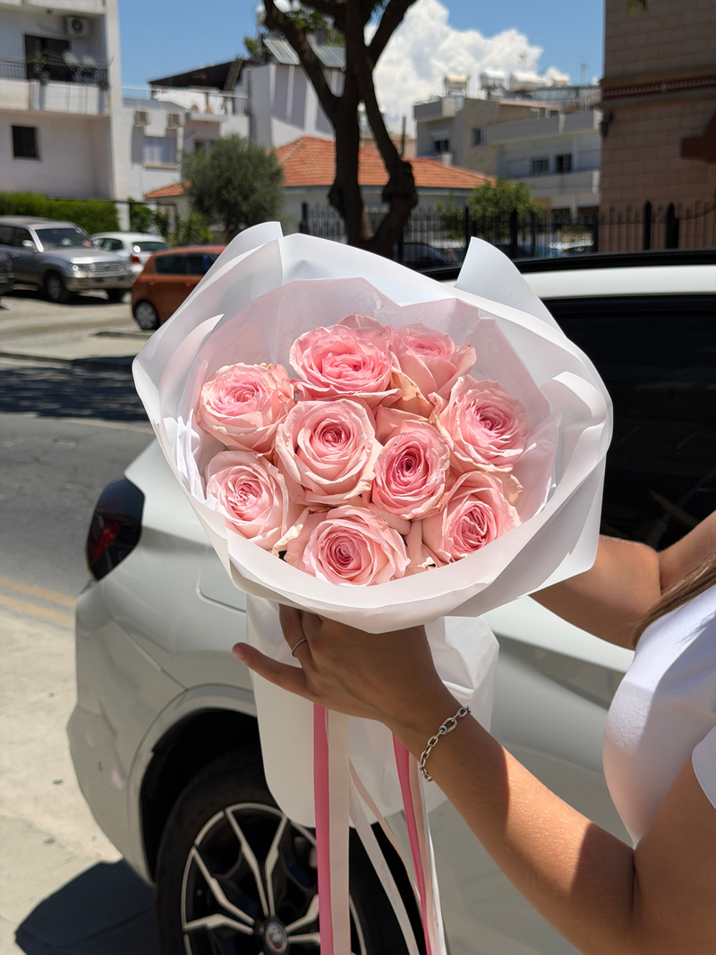 Pink O'Hara Roses - 9 Stems Size XS Pink O'Hara Roses - 9 Stems Size XS