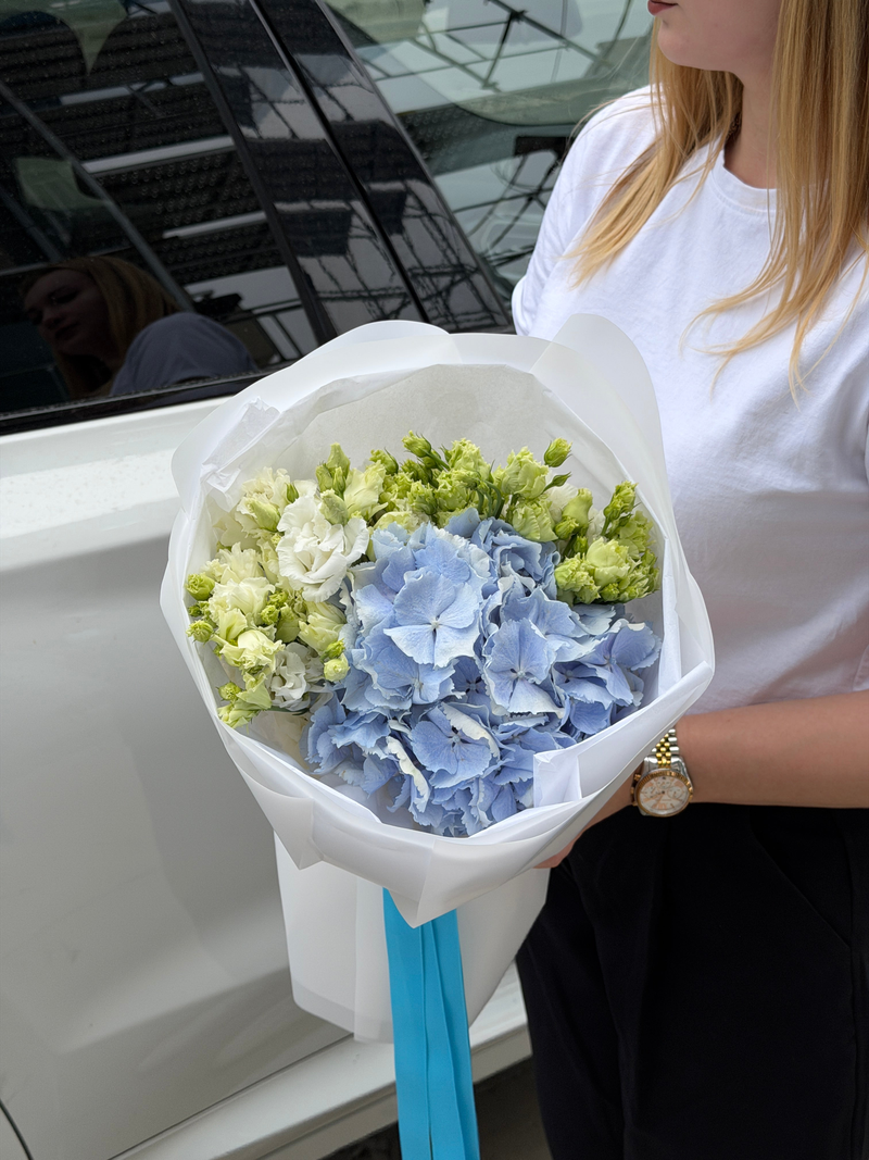 Blue Hydrangea Bouquet XS Blue Hydrangea Bouquet XS
