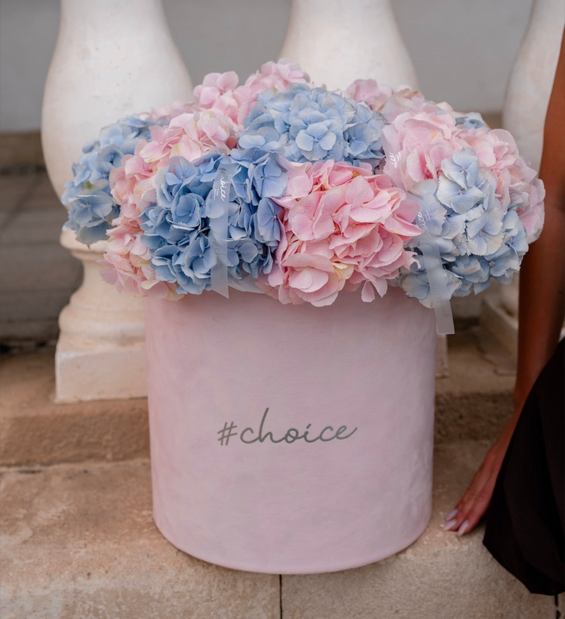 Pastel Hydrangea Box L Pastel Hydrangea Box L